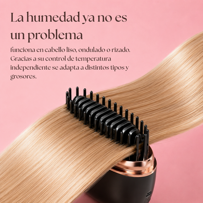 Cepillo Alisador | Bella Peony™ SilkyBrush