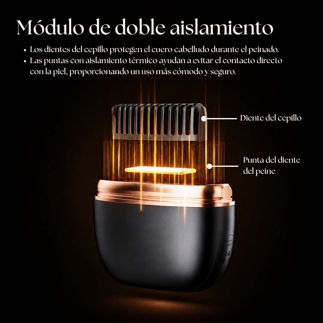 Cepillo Alisador | Bella Peony™ SilkyBrush